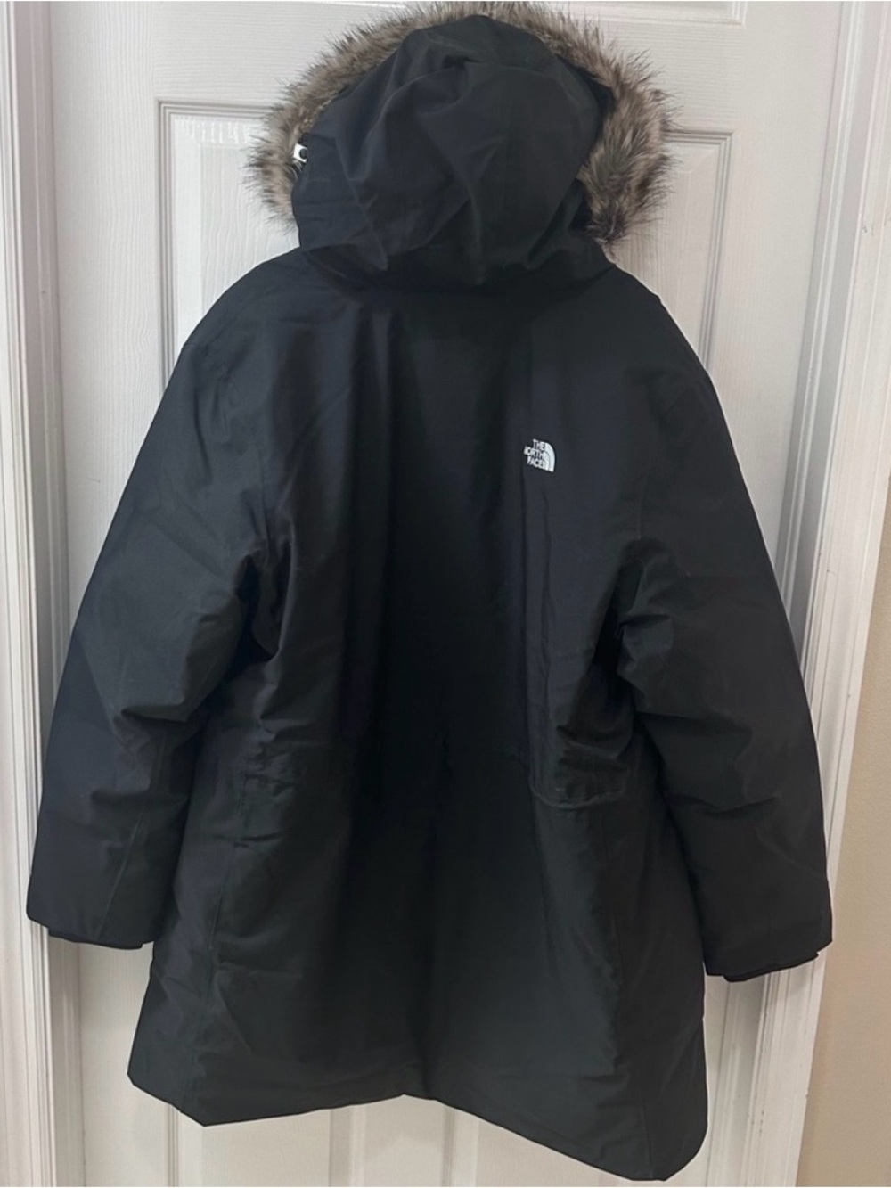 NWT The North Face Women's Black Arctic Parka 600 Down Size 2X - Picture 3 of 8